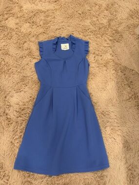 Anthropologie Tabitha Textured Fit-and-Flare Dress